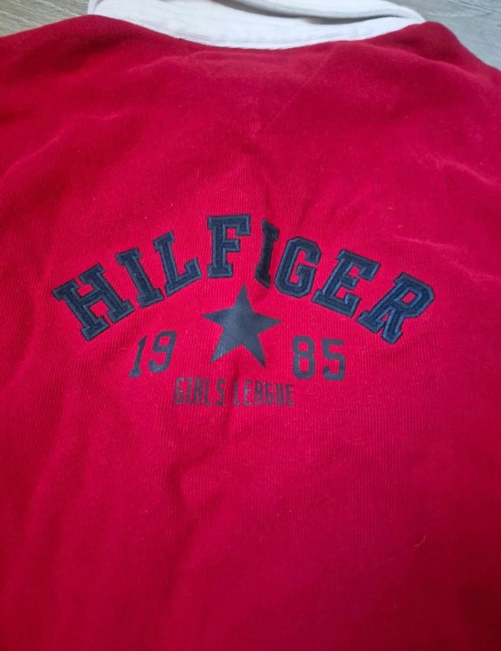 Polo manga larga vermelho/azul. Tommy Hilfiger. Tamanho 16 anos – photo 6